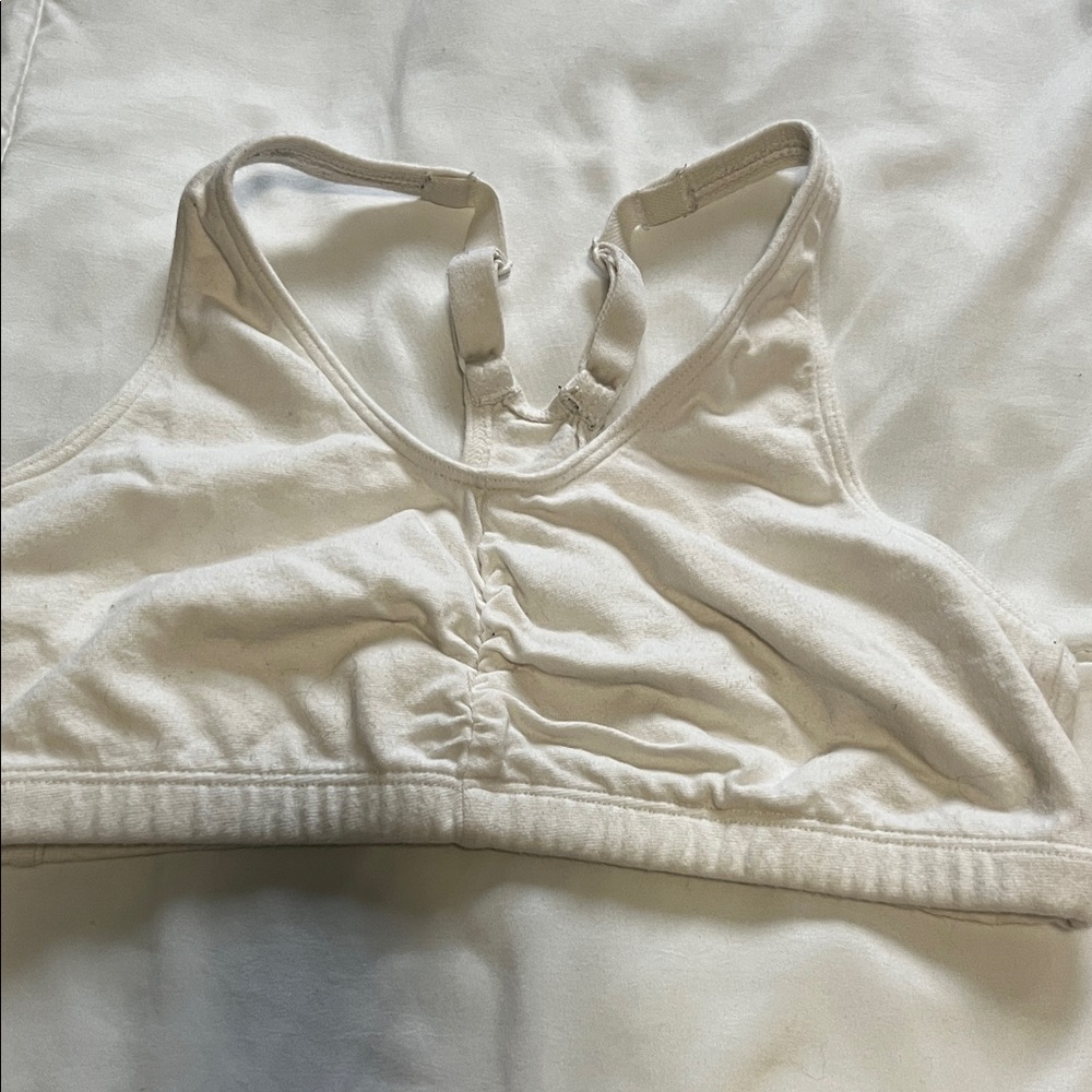 Fruit of the Loom Light Cream Sports Bra